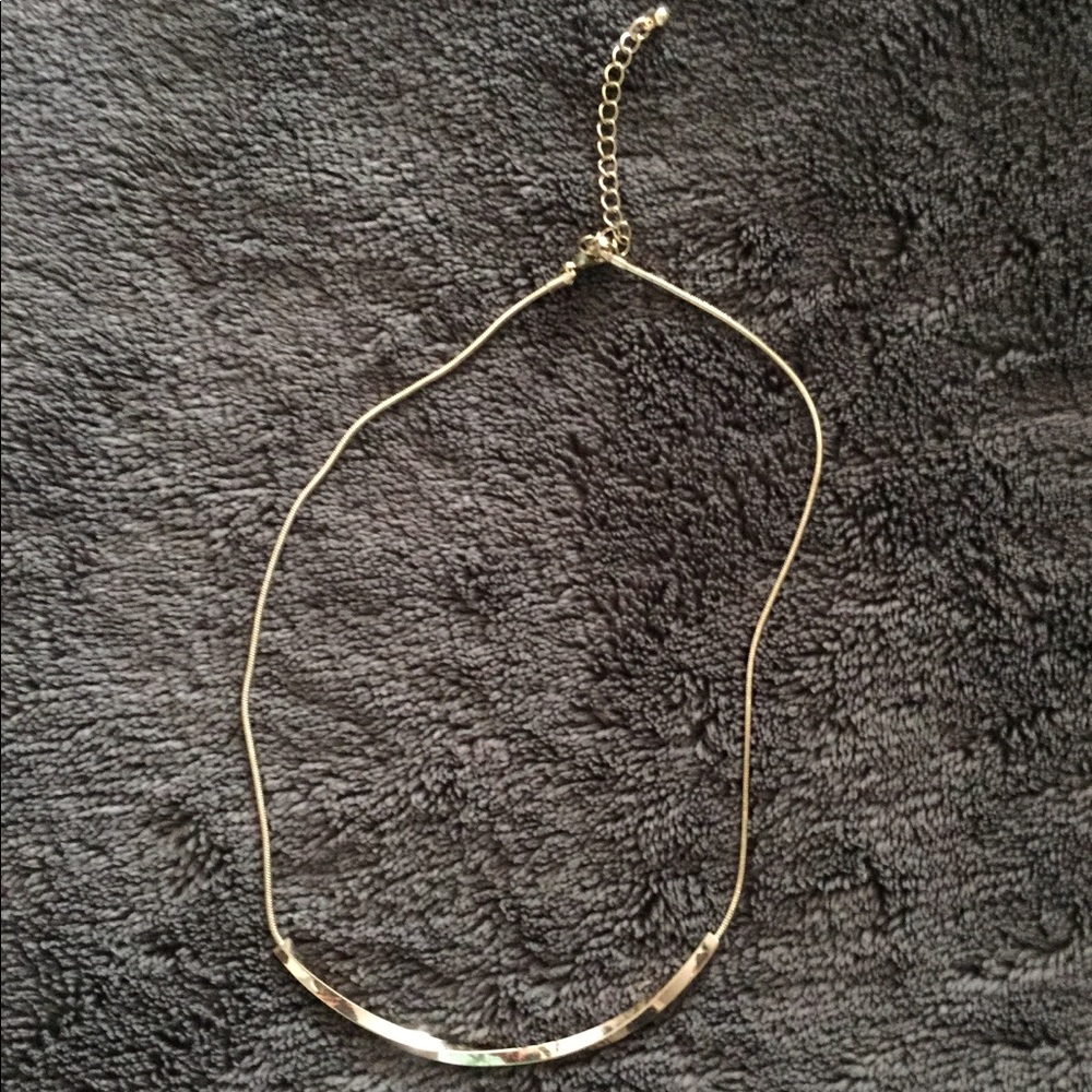 Twisted Bar Necklace